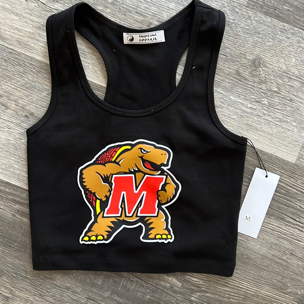 University of Maryland Cropped Tank